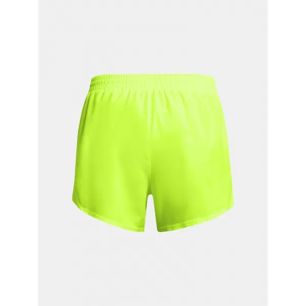  Дамски шорти UNDER ARMOUR FLY BY 3'' SHORTS 1382438-731 ЗЕЛЕНО 
