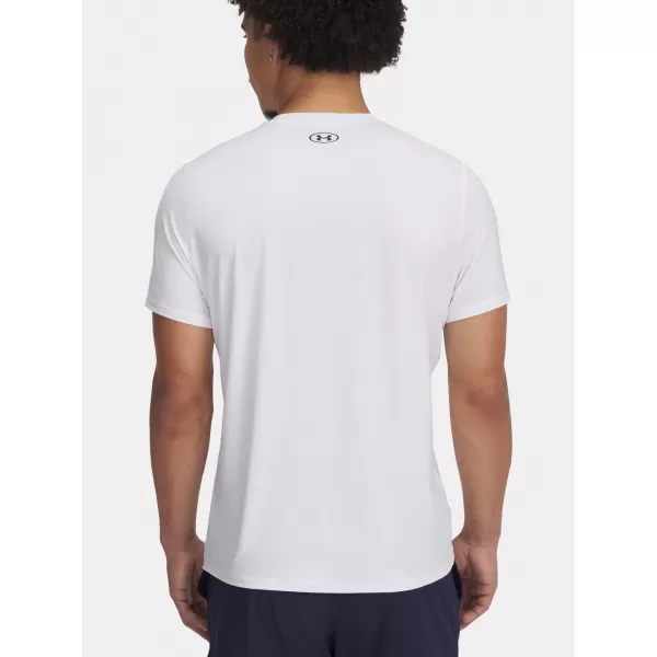  Мъжка тениска UNDER ARMOUR HEATGEAR FITTED SS 6000939-100 БЯЛО 