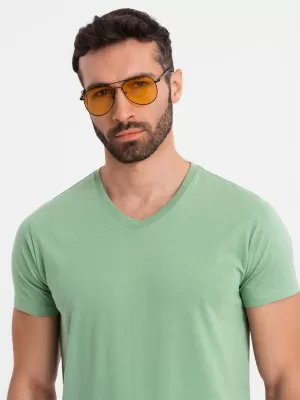 Риза OMBRE OM-TSBS-0237 ЗЕЛЕНО