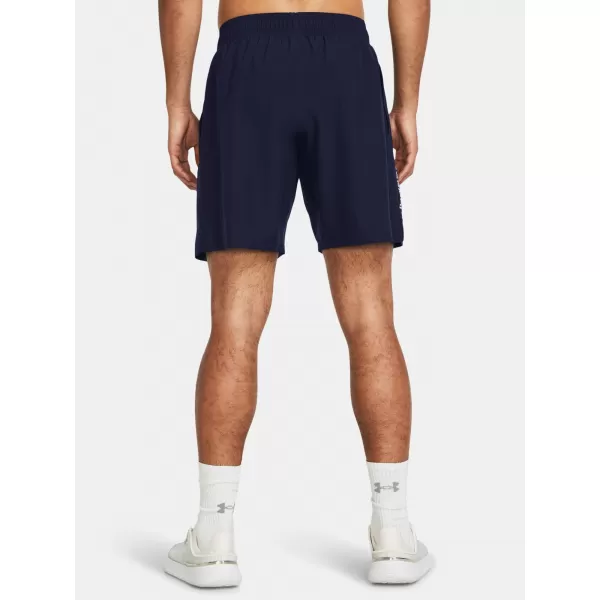  Мъжки шорти UNDER ARMOUR WOVEN WDMK SHORTS 1383356-410 СИНЬО 