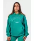 Oversize суичър с качулка GYM RAT 256 GREEN Nebbia
