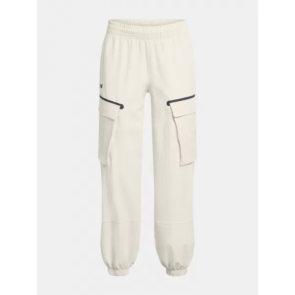  Дамски спортен панталон UNDER ARMOUR UNSTOPPABLE CARGO PANT 1386481-110 БЯЛО 