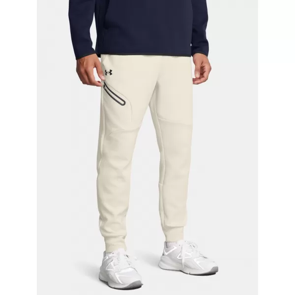  Мъжки спортен панталон UNDER ARMOUR UNSTOPPABLE FLC JGR EU 1389353-110 БЯЛО 
