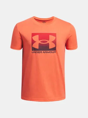 Момчешка тениска UNDER ARMOUR B BOXED SPORTS UPDATE SS 1388672-847 ОРАНЖЕВО
