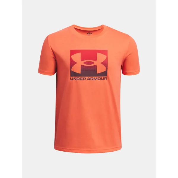  Момчешка тениска UNDER ARMOUR B BOXED SPORTS UPDATE SS 1388672-847 ОРАНЖЕВО 