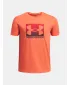 Момчешка тениска UNDER ARMOUR B BOXED SPORTS UPDATE SS 1388672-847 ОРАНЖЕВО