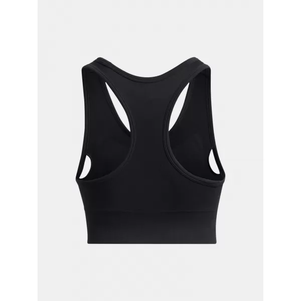 Дамски сутиен UNDER ARMOUR VANISH SEAMLESS MID BRA 1384419-001 ЧЕРЕН 
