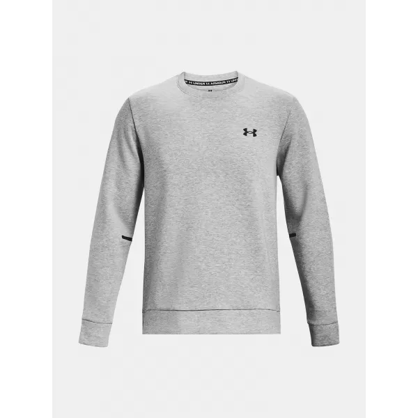  Мъжки суичър UNDER ARMOUR UNSTOPPABLE FLC CREW 1381688-011 СИВО 