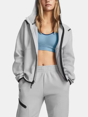 Дамски суичър UNDER ARMOUR UNSTOPPABLE FLC FZ 1379842-011 СИВО