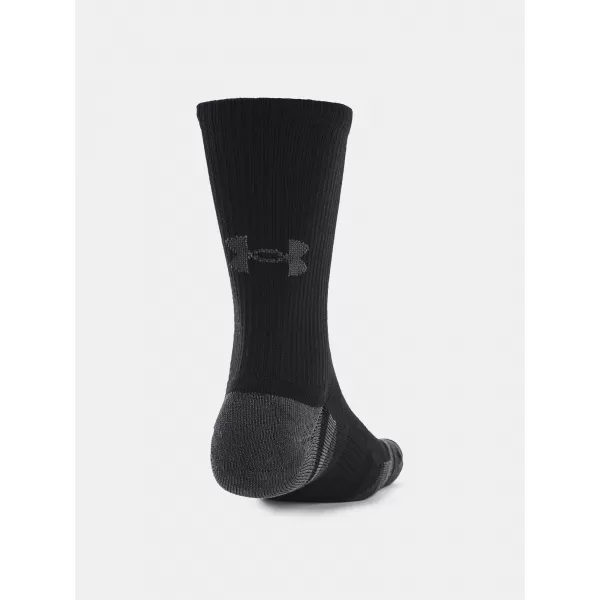  Чорапи UNDER ARMOUR PERFORMANCE TECH CREW (3 PÁRY) 1379512-001 ЧЕРЕН 