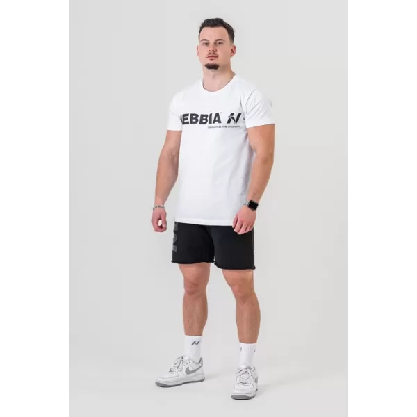  Тениска GYM ESSENTIALS 380 WHITE Nebbia 