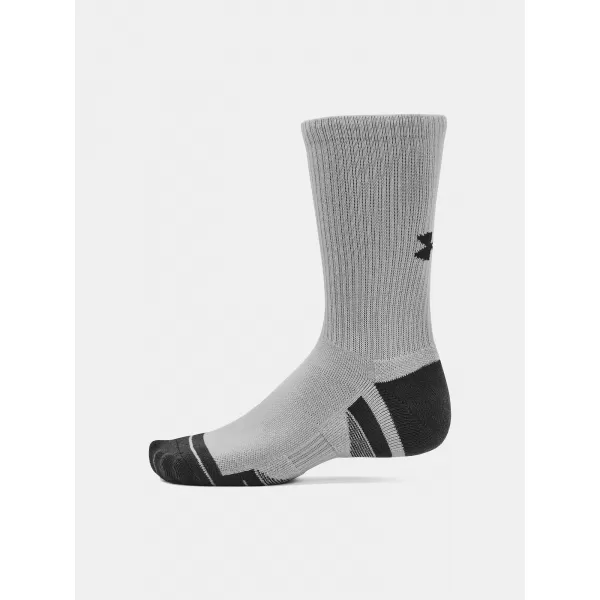  Чорапи UNDER ARMOUR PERFORMANCE TECH CREW (3 PÁRY) 1379512-011 СИВО 