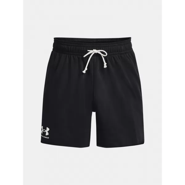  Мъжки шорти UNDER ARMOUR RIVAL TERRY 6IN SHORT 1382427-001 ЧЕРЕН 