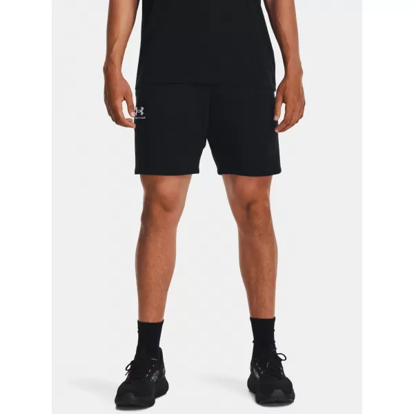  Мъжки шорти UNDER ARMOUR ESSENTIAL FLEECE SHORTS 1380377-001 ЧЕРЕН 