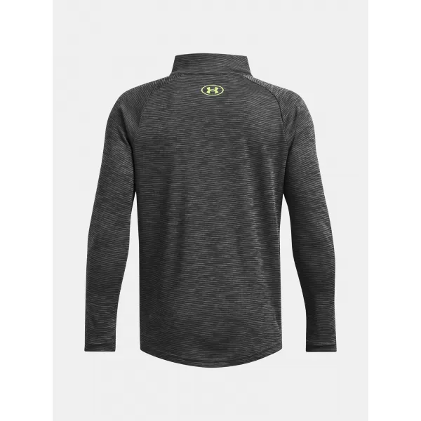  Момчешка тениска UNDER ARMOUR TECH TEXTURED 1/2 ZIP 1382791-025 СИВО 