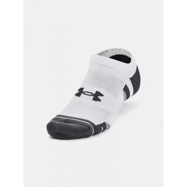  Чорапи UNDER ARMOUR PERFORMANCE COTTON NS (3 PÁRY) 1379526-100 БЯЛО 