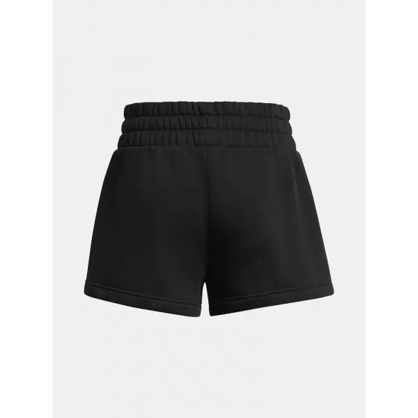 Дамски шорти UNDER ARMOUR ICON FLEECE BOXER SHORTS 1382725-001 ЧЕРЕН 