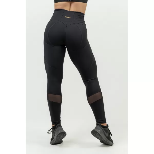  Дамски оформящ клин с лицеви опори INTENSE Heart-Shaped 843 BLACK/GOLD Nebbia 