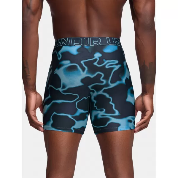  Мъжки боксерки UNDER ARMOUR M PERF TECH MESH NOV 6IN (3KS) 1383885-494 СИНЬО 