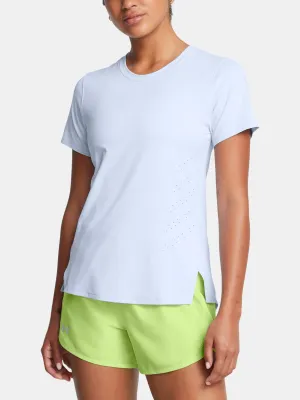 Дамска тениска UNDER ARMOUR LAUNCH ELITE SHORTSLEEVE 1383364-464 СИНЬО