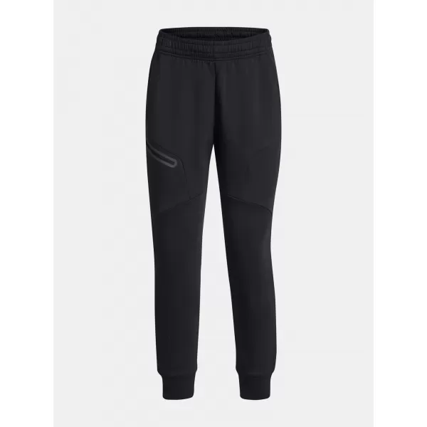  Дамски спортен панталон UNDER ARMOUR UNSTOPPABLE FLC JOGGER 1379846-001 ЧЕРЕН 