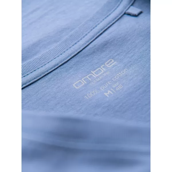  Риза OMBRE OM-TSBS-0237 СИНЬО 