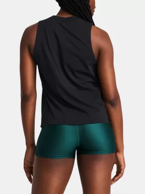 Дамски потник UNDER ARMOUR CAMPUS MUSCLE TANK 1383659-001 ЧЕРЕН