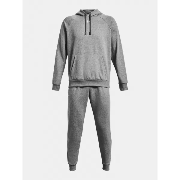  Мъжки комплект UNDER ARMOUR RIVAL FLEECE SUIT 1379768-025 СИВО 