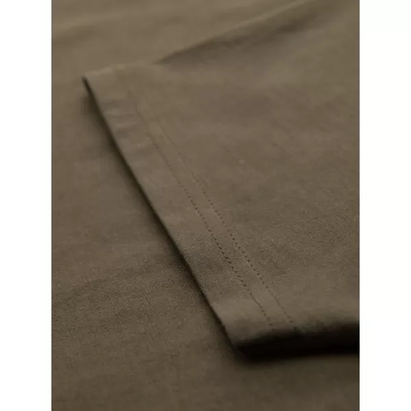  Риза OMBRE OM-TSBS-0237 ТЪМНО МАСЛИНА 