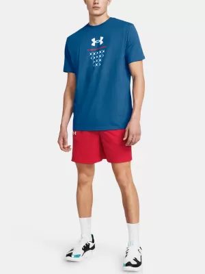 Мъжки шорти UNDER ARMOUR BASELINE SHORT 1383389-600 ЧЕРВЕНО