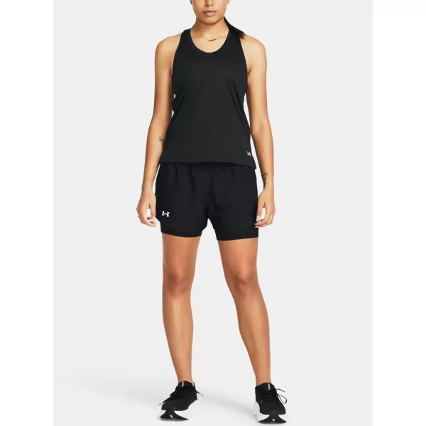  Дамски шорти UNDER ARMOUR FLY BY 2-IN-1 SHORTS 1382440-001 ЧЕРЕН 