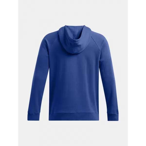 Мъжки суичър UNDER ARMOUR RIVAL FLEECE HOODIE 1379757-432 СИНЬО 