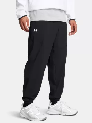 Мъжки спортен панталон UNDER ARMOUR VIBE WOVEN JOGGER 1386557-001 ЧЕРЕН