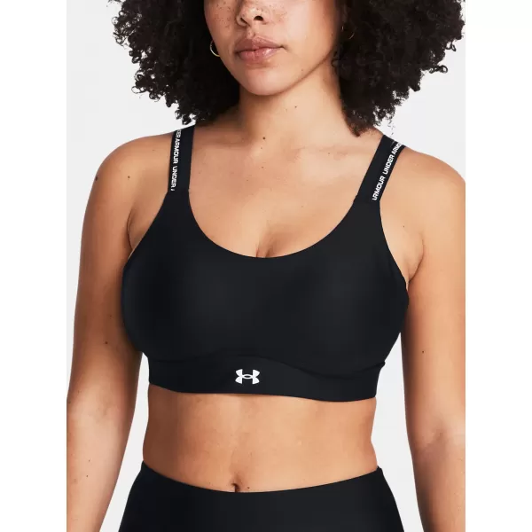  Дамски сутиен UNDER ARMOUR INFINITY MID 2.0 RIB BRA 1385433-001 ЧЕРЕН 