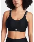 Дамски сутиен UNDER ARMOUR INFINITY MID 2.0 RIB BRA 1385433-001 ЧЕРЕН