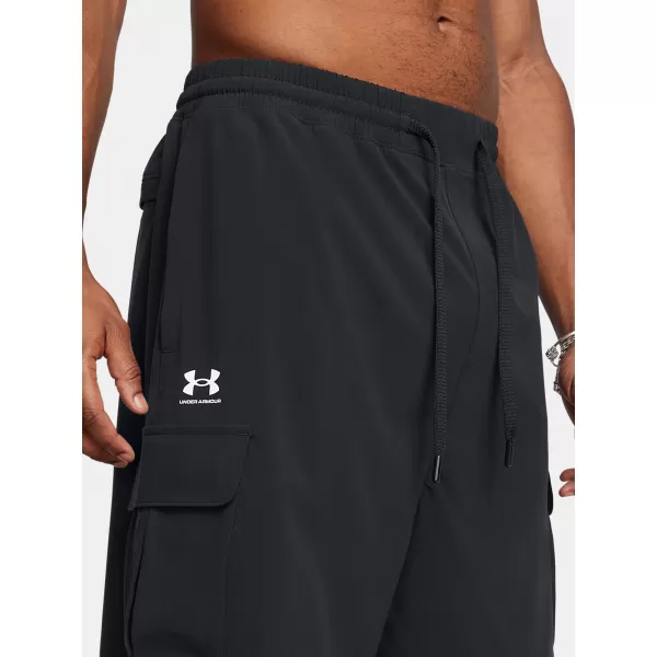  Мъжки шорти UNDER ARMOUR VIBE WOVEN CARGO SHORT 1386560-001 ЧЕРЕН 
