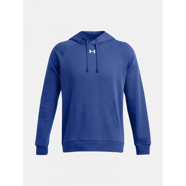  Мъжки суичър UNDER ARMOUR RIVAL FLEECE HOODIE 1379757-432 СИНЬО 