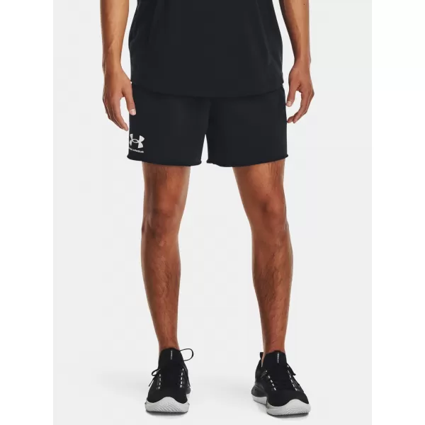 Мъжки шорти UNDER ARMOUR RIVAL TERRY 6IN SHORT 1382427-001 ЧЕРЕН 