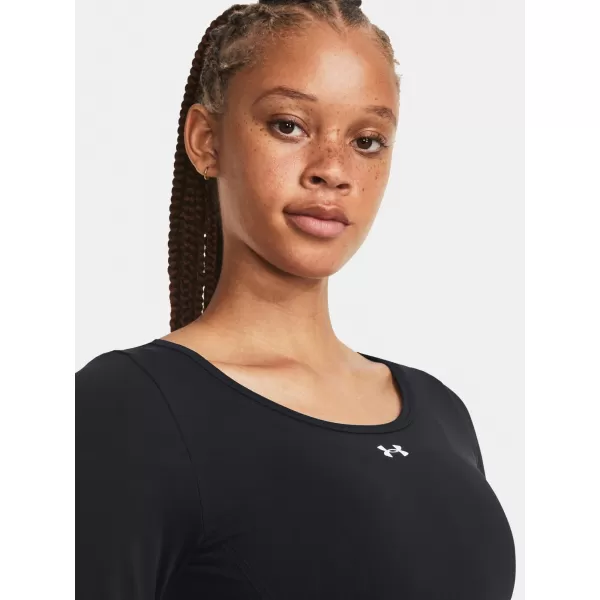  Дамска тениска UNDER ARMOUR TRAIN SEAMLESS LS 1379150-001 ЧЕРЕН 