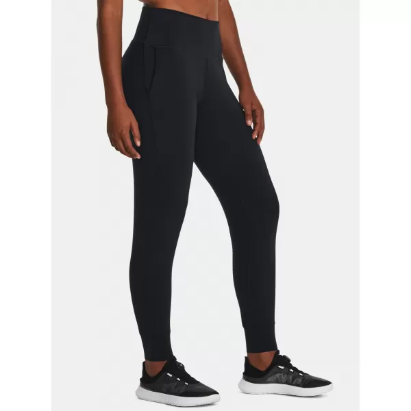  Дамски спортен панталон UNDER ARMOUR MERIDIAN JOGGER 1382526-001 ЧЕРЕН 