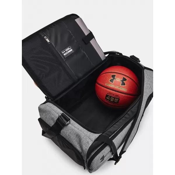  Чанта UNDER ARMOUR CONTAIN DUO MD BP DUFFLE 1381919-025 СИВО 