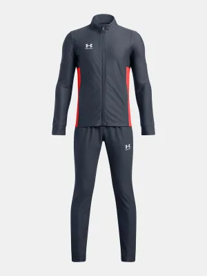 Комплект за момчета UNDER ARMOUR BS CHALLENGER TRACKSUIT 1379708-044 СИВО