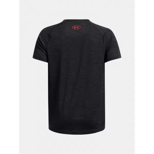  Момчешка тениска UNDER ARMOUR TECH TEXTURED SS 1382790-003 ЧЕРЕН 