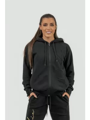 Дамско спортно суичър INTENSE Signature 845 BLACK Nebbia