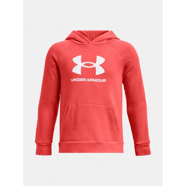 Суичър за момче UNDER ARMOUR RIVAL FLEECE BL HOODIE 1379791-690 ЧЕРВЕНО 