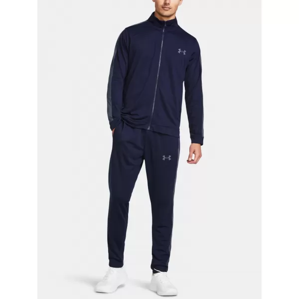  Мъжки комплект UNDER ARMOUR KNIT TRACK SUIT 1357139-410 СИНЬО 
