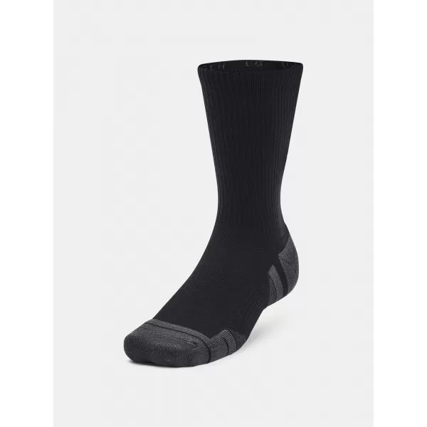  Чорапи UNDER ARMOUR PERFORMANCE TECH CREW (3 PÁRY) 1379512-001 ЧЕРЕН 