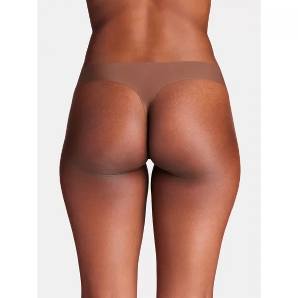  Дамски прашки UNDER ARMOUR PURE STRETCH NS THONG 1383893-625 КАФЯВО 