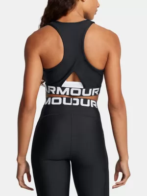 Дамски потник UNDER ARMOUR HEATGEAR RIB TANK 1388694-001 ЧЕРЕН