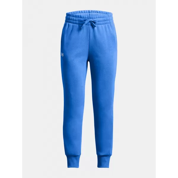  Спортни панталони за момичета UNDER ARMOUR RIVAL FLEECE JOGGERS 1379525-464 СИНЬО 
